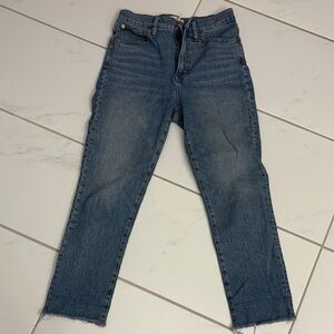 Madewell Denim Cropped Jeans